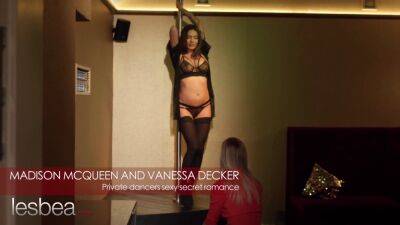 Madison - Madison McQueen and Vanessa Decker secret lesbian strip club affair - sexu.com - Czech Republic