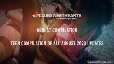 August 2023 Club Sweethearts: The Best of Hot Lesbian Sex Compilation - sexu.com