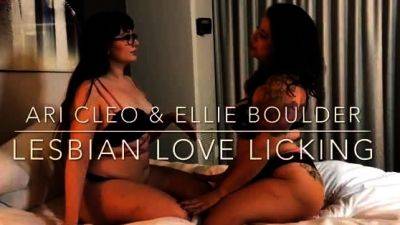 Ari Cleo - Sweet Lesbian Licking Sucking Kissing - drtuber.com