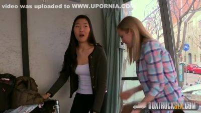 Lesbian Action In Box Truck - upornia.com