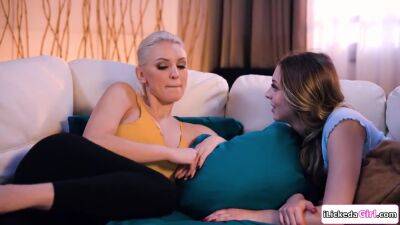 Kenzie Taylor - Lily Larimar - Lesbian Milf Fingers Petite Stepdaughter - Lily Larimar, Big T And Kenzie Taylor - upornia.com
