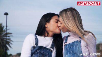 Apolonia Lapiedra And Rebecca Volpetti Lesbian Spanish Teen Seduces Her Hot BFF - sexu.com - Spain - Brazil