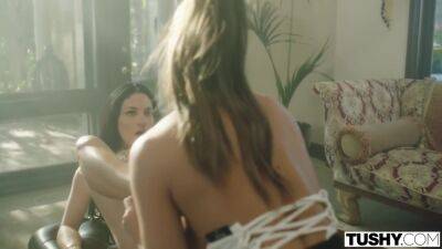 Abigail Mac - Kissa Sins And Abigail Mac In Soft Porn With Lesbians And - hotmovs.com