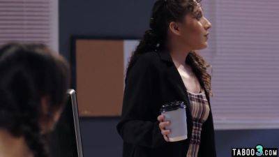 Lesbian Latina Teacher Reconciled Two Angry Teens - Liv Revamped - upornia.com
