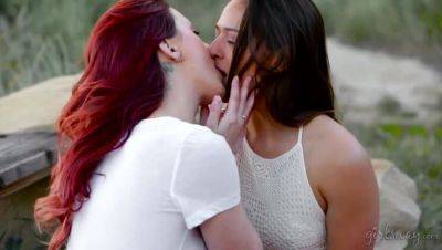 Riley Reid - Karlie Montana - Sara Luvv - Two Missing Beauties: Karlie Montana & Riley Reid Join Sara Luvv in Outdoor Lesbian Encounter - porntry.com