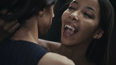 Ebony Vampire Lia Lin Dominates Latina Slave Penelope Quente in Hardcore Lesbian Hypno Sex - xxxfiles.com - Britain