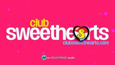 Watch these sexy Halloween lesbians cum hard for Club Sweethearts - sexu.com