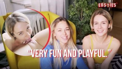 Blonde German Lesbians Alecia & Selvaggia Reunite for Hot Pussy Eating Playtime - xxxfiles.com - Germany