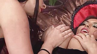 Lesbian Big Tits MILF 4Some Orgy - ah-me.com