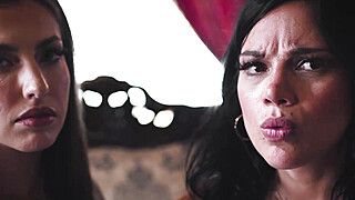 Spencer Bradley - Mona Azar - Lesbian couple makes a priest lick them - ah-me.com
