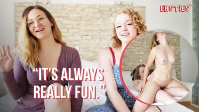 Curvy Redhead Sarah C Fucks Nikita Hard with Strap On - Lesbian POV Sex - xxxfiles.com - Germany