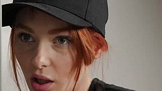 Lacy Lennon - Lesbian babe fingering busty co officer - ah-me.com