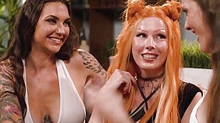 Lesbian couple fucking redhead stripper - ah-me.com