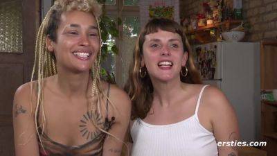 Ersties: Amateur Babes Enjoy Hot Lesbian Sex Together - Big tits - xtits.com - Germany